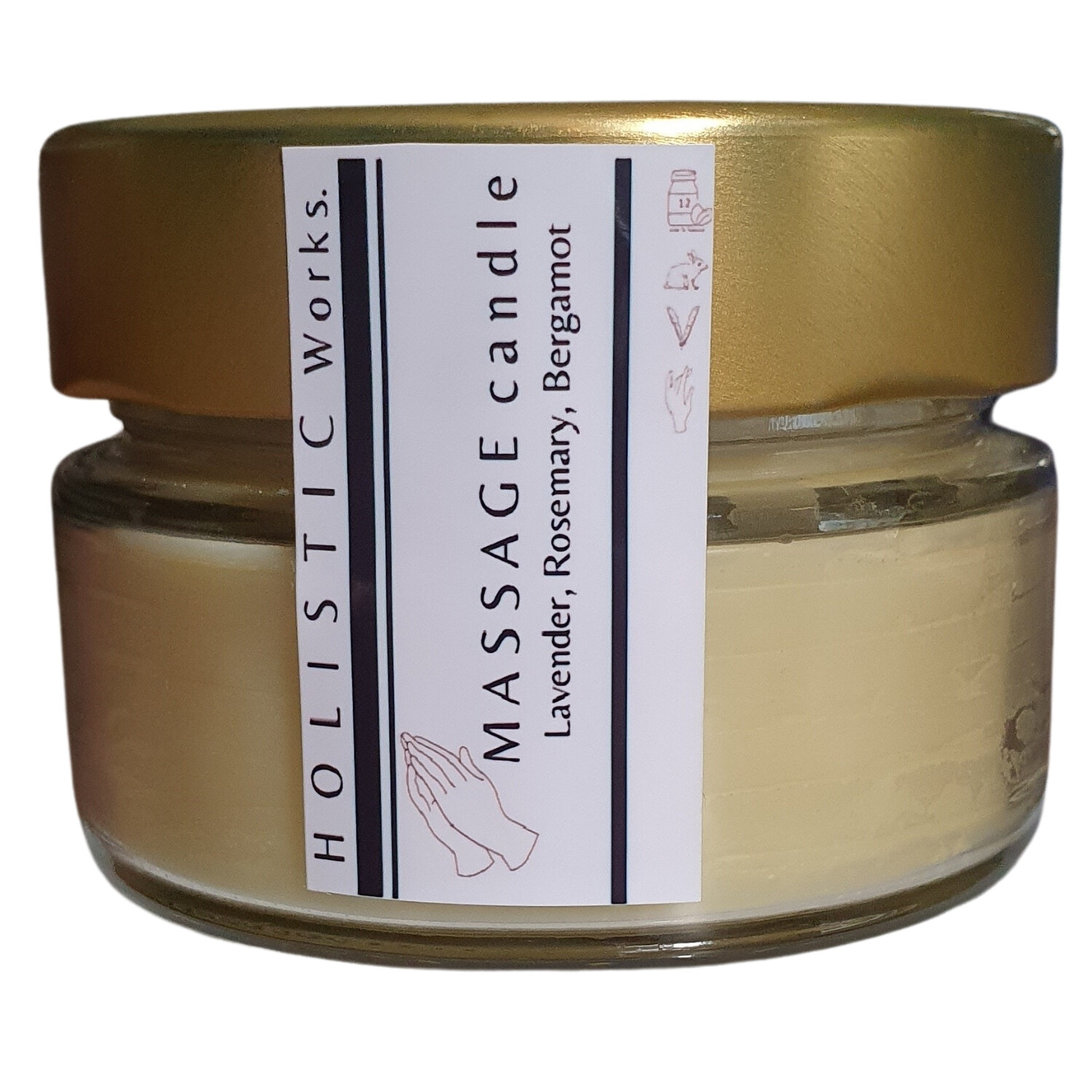 Massage Candle Rose Orchid &amp; Vanilla