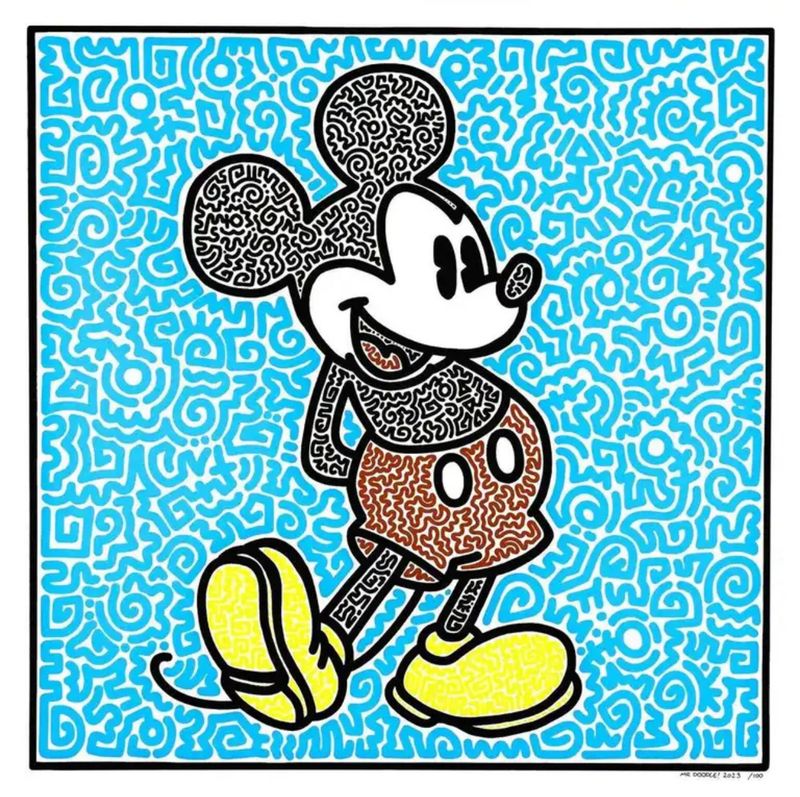 Mr Doodle - Disney Doodles - Mickey Mouse