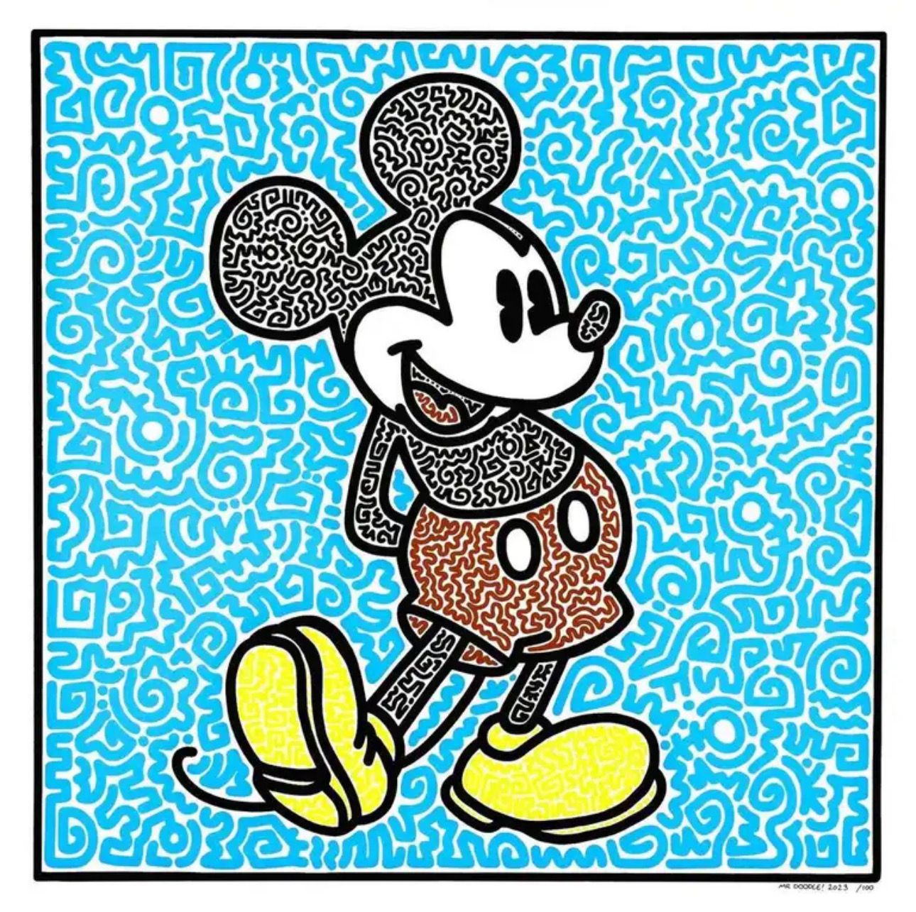 Mr Doodle - Disney Doodles - Mickey Mouse
