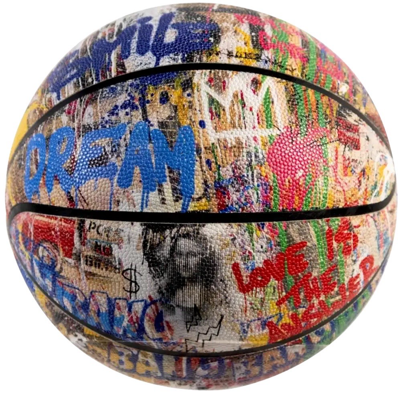 Mr Brainwash - Basketball Collage