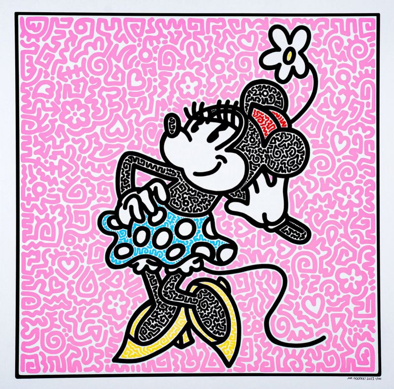 Mr Doodle - Disney Doodles - Minnie Mouse