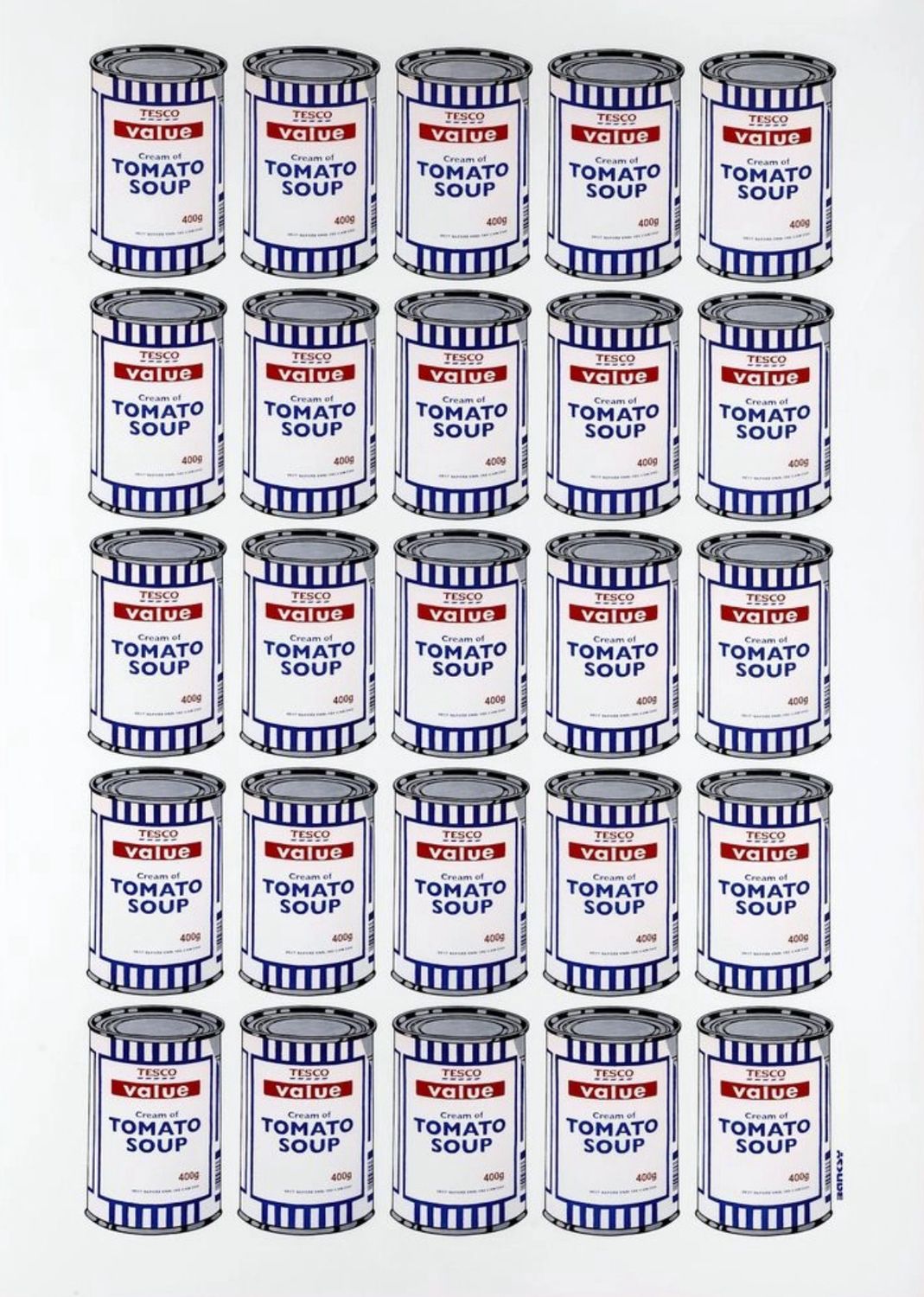 Banksy - Soup Can Poster