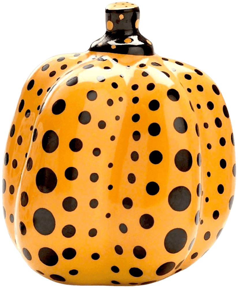 Yayoi Kusama - Pumpkin #1 (Limoges - Yellow)