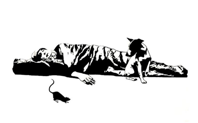 Blek Le Rat - The Homeless