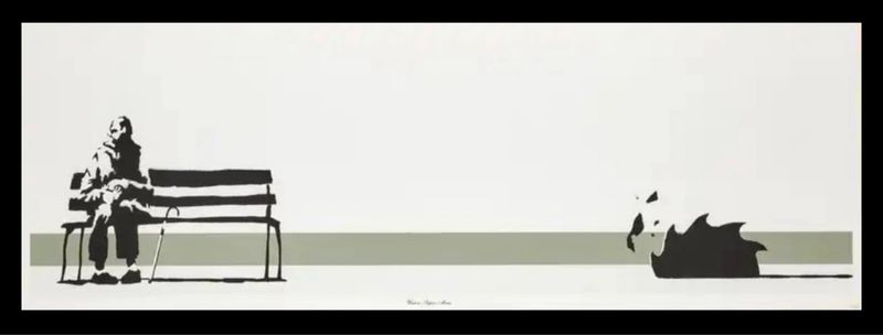 Banksy - Weston Super Mare (Unsigned)