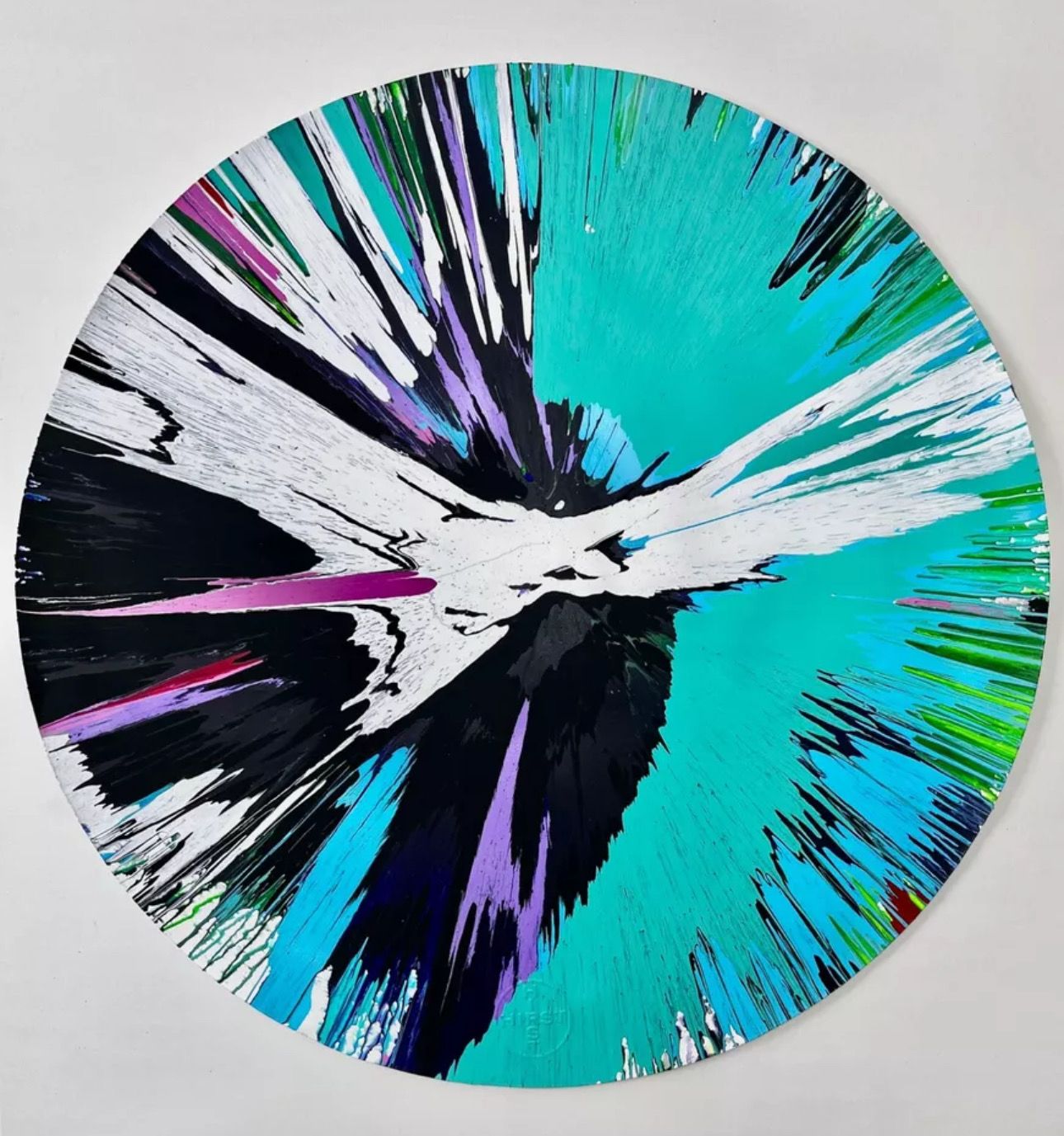 Damien Hirst - Spin Painting (Circle)