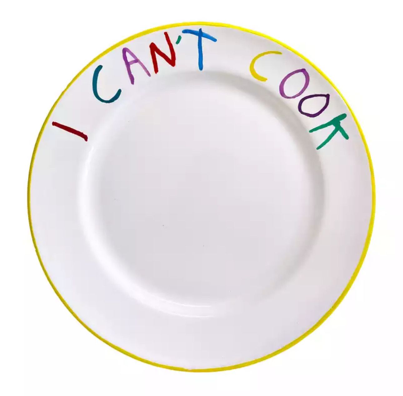 CB Hoyo - I Can’t Cook (Plate)