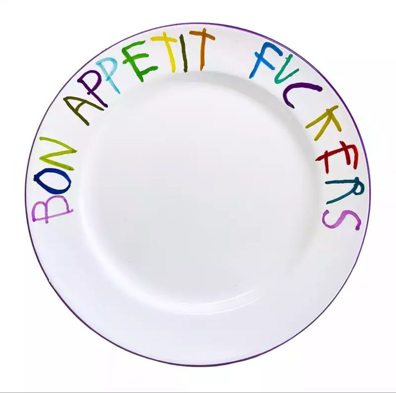 CB Hoyo - Bon Appetit Fuckers (Plate)