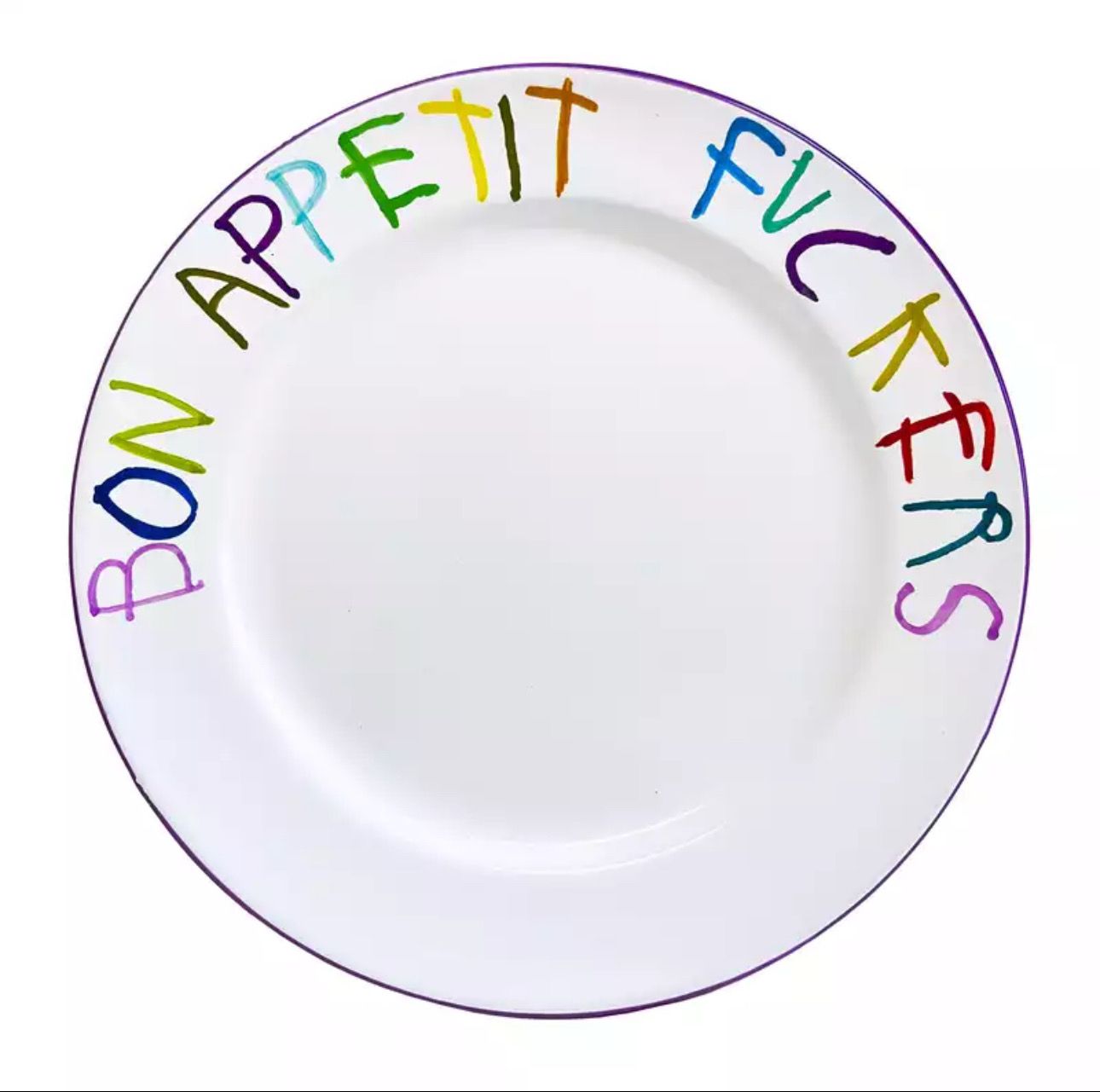 CB Hoyo - Bon Appetit Fuckers (Plate)