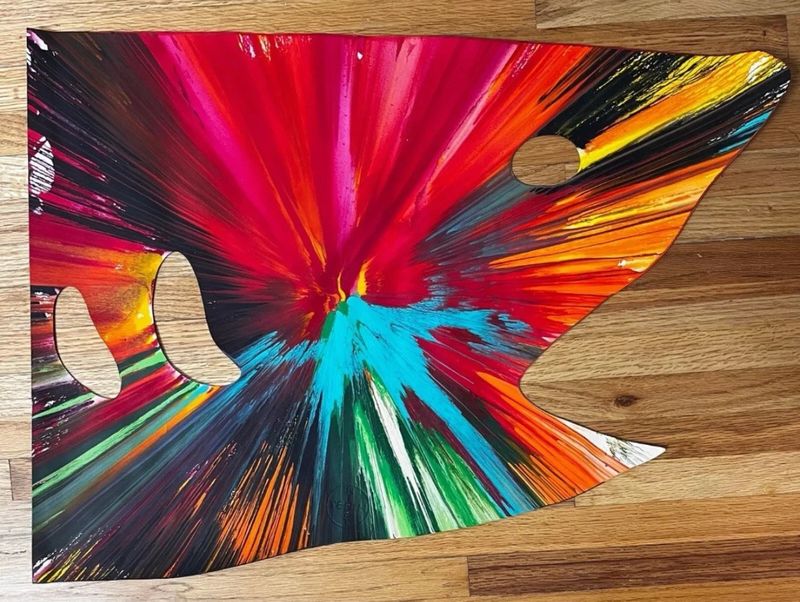 Damien Hirst - Spin Painting (Shark)