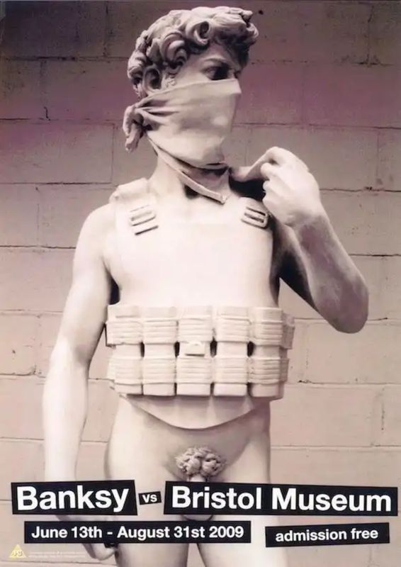 Banksy - David (Banksy vs Bristol Museum)