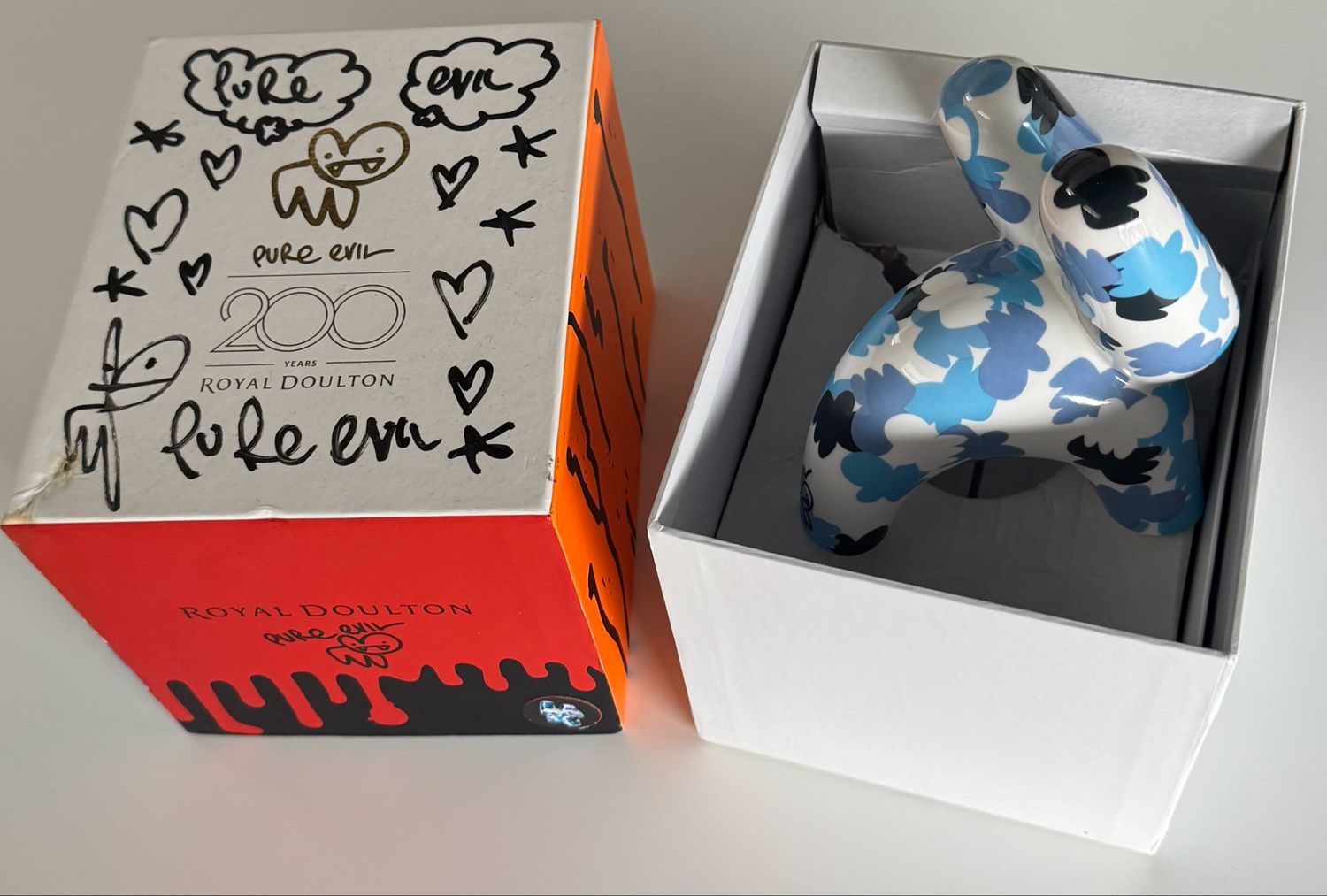 Pure Evil - Royal Doulton Street Art 200th Anniversary Camouflage Bunny