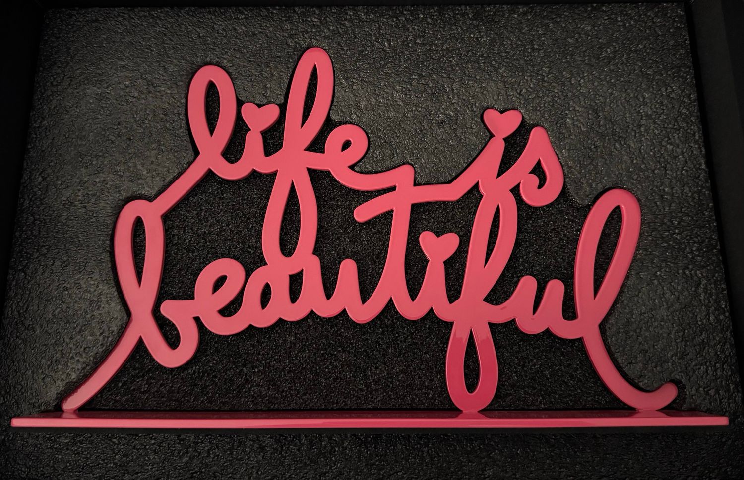 Mr Brainwash - Life is Beautiful (Pink)