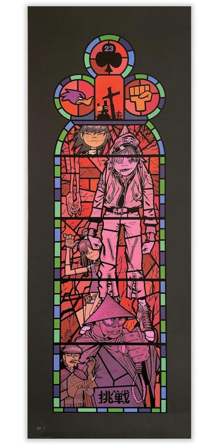 Jamie Hewlett - Medium Window Left