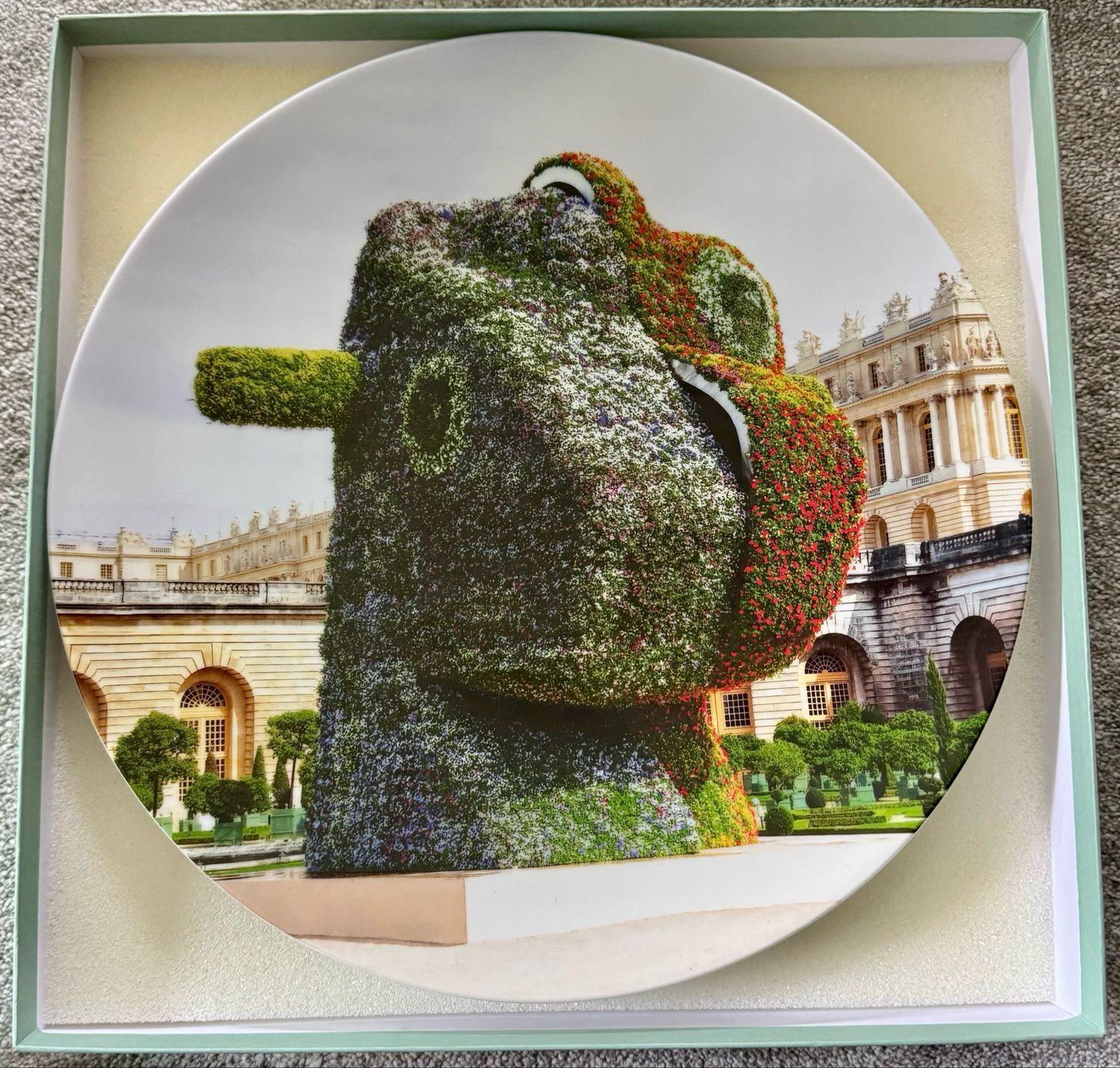 Jeff Koons - Split-Rocker Plate (Hand Signed &amp; Enhanced)