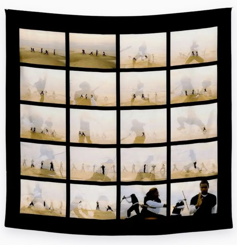 Rashid Johnson - The Black Yoga (Scarf)