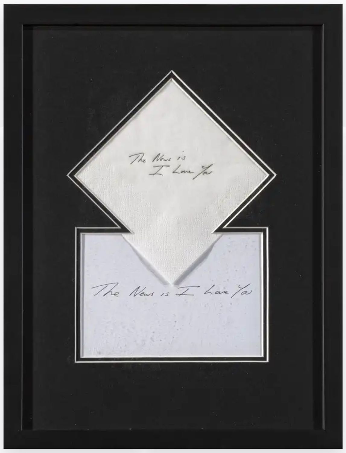 Tracey Emin - The News Is I Love You