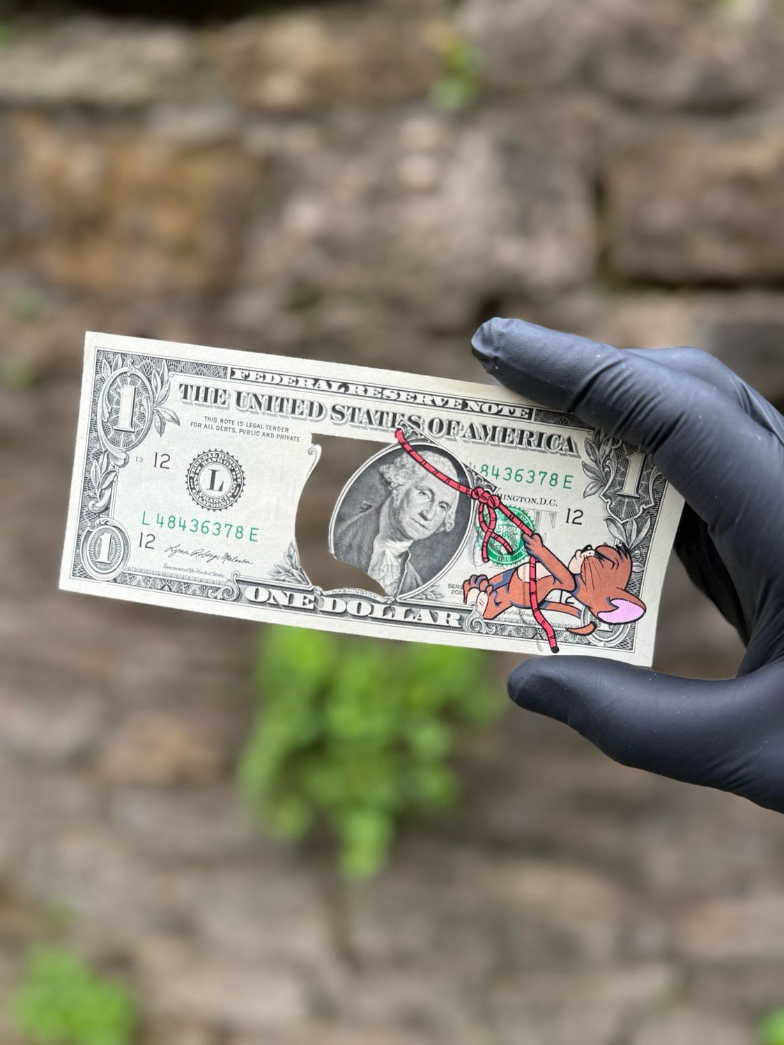 Jonny Fyvie (Dollar Doodle) - For the Love of Money - Pulling Power - ‘Variant 1 of 5’