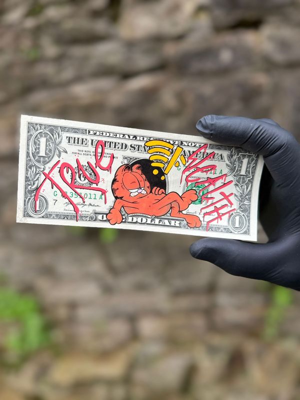 Jonny Fyvie (Dollar Doodle) - For the Love of Money - Offline - ‘Variant 4 of 5’