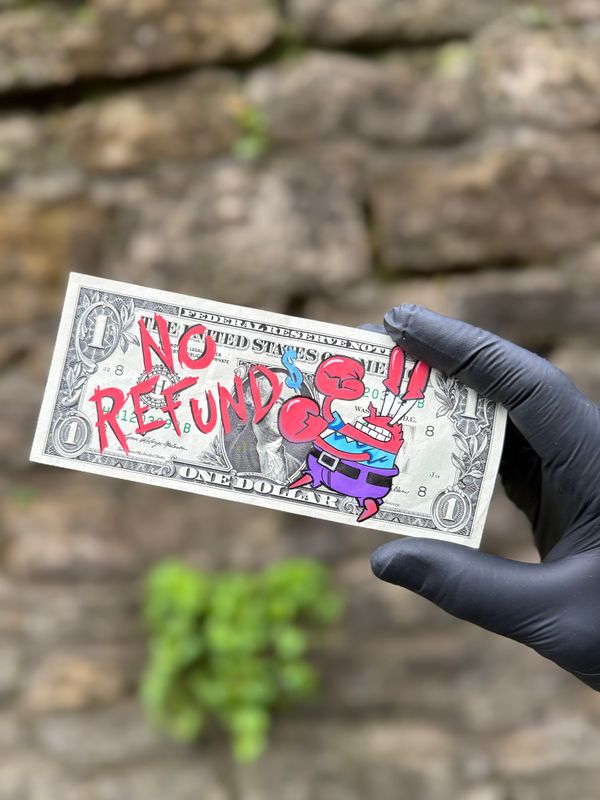 Jonny Fyvie (Dollar Doodle) - For the Love of Money - No Refunds - ‘Variant 5 of 5’