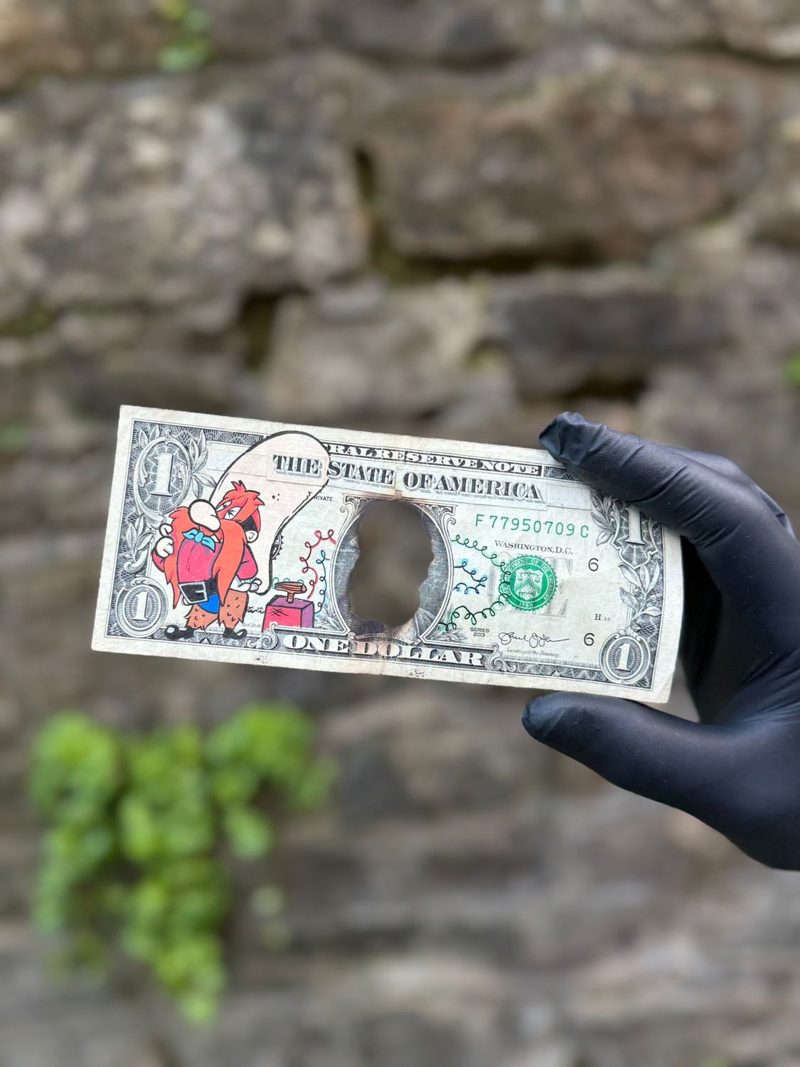 Jonny Fyvie (Dollar Doodle) - For the Love of Money - The State Of America - ‘Variant 3 of 5’