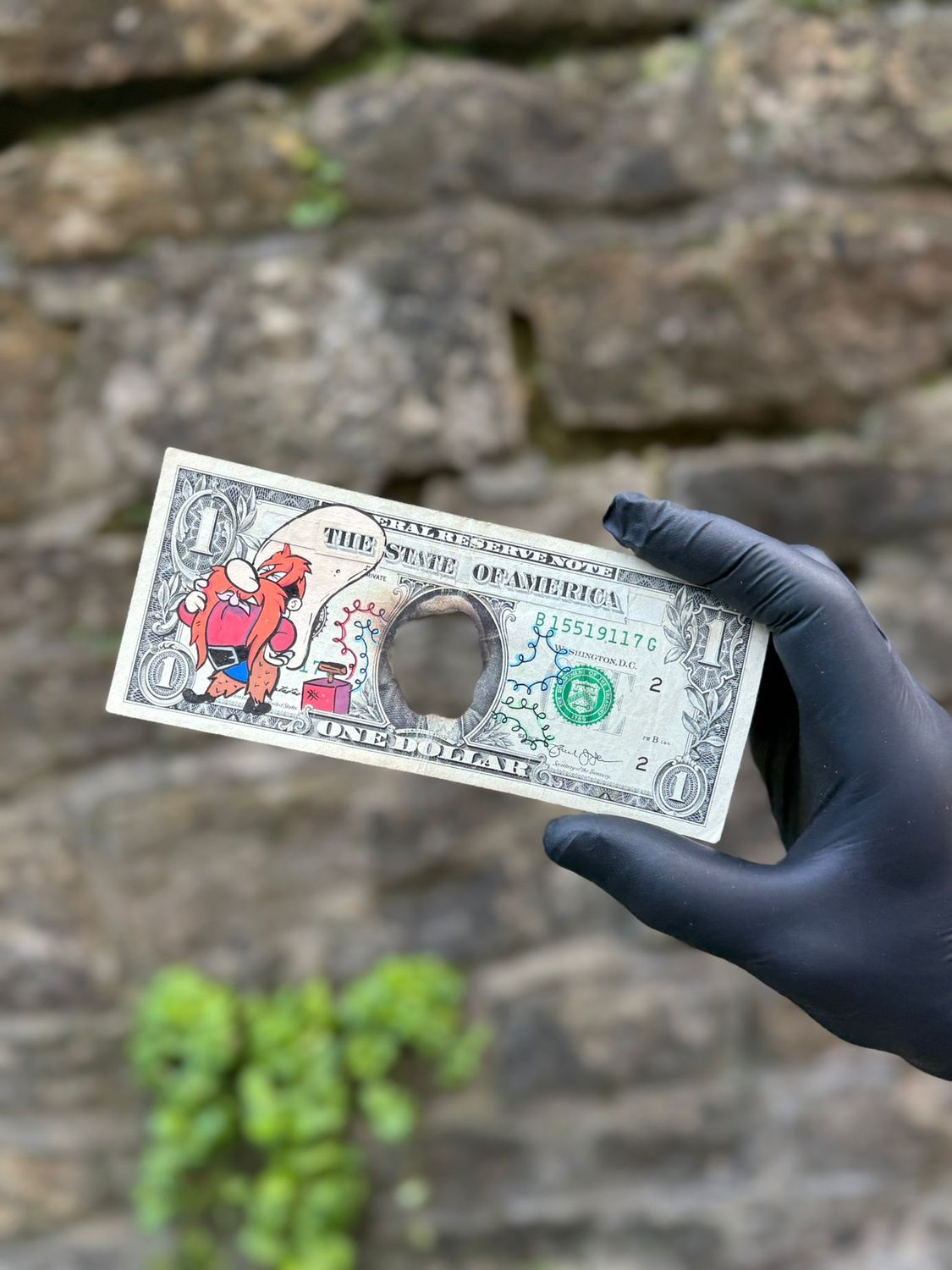 Jonny Fyvie (Dollar Doodle) - For the Love of Money - The State Of America - ‘Variant 4 of 5’