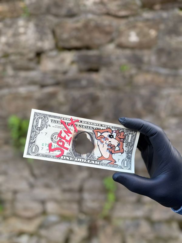 Jonny Fyvie (Dollar Doodle) - For the Love of Money - Burn Rate - ‘Variant 1 of 5’