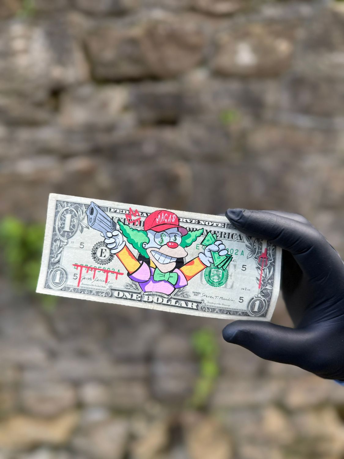 Jonny Fyvie (Dollar Doodle) - For the Love of Money - The Jokes On Us - ‘Variant 5 of 5’