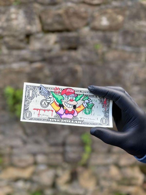 Jonny Fyvie (Dollar Doodle) - For the Love of Money - The Jokes On Us - ‘Variant 3 of 5’