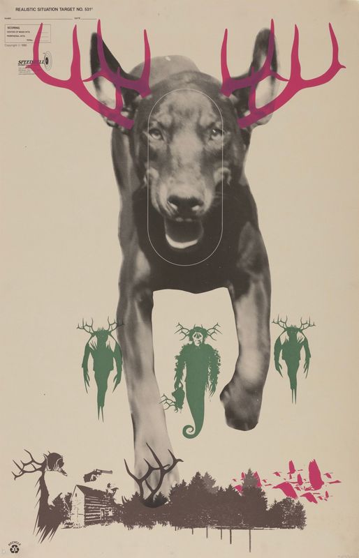 Paul Insect - Shooting Target Series (Dog)