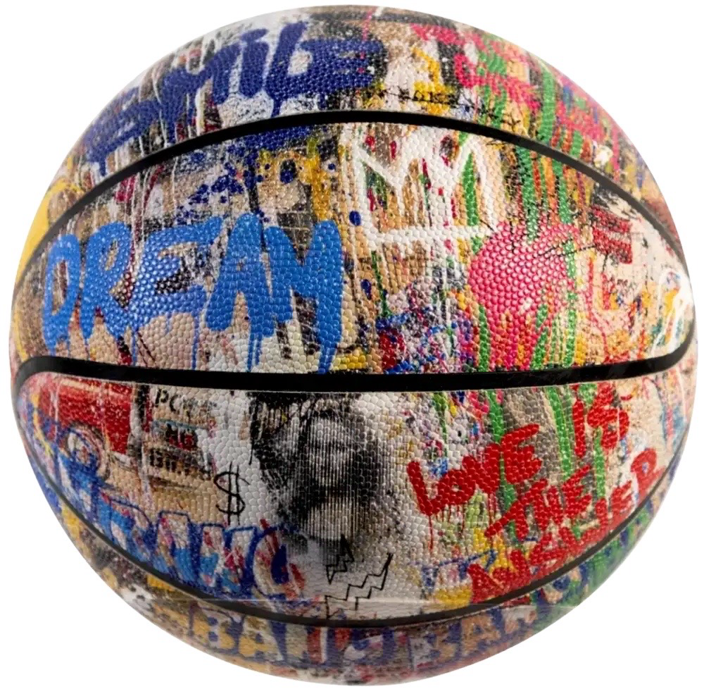Mr Brainwash - Basketball Collage