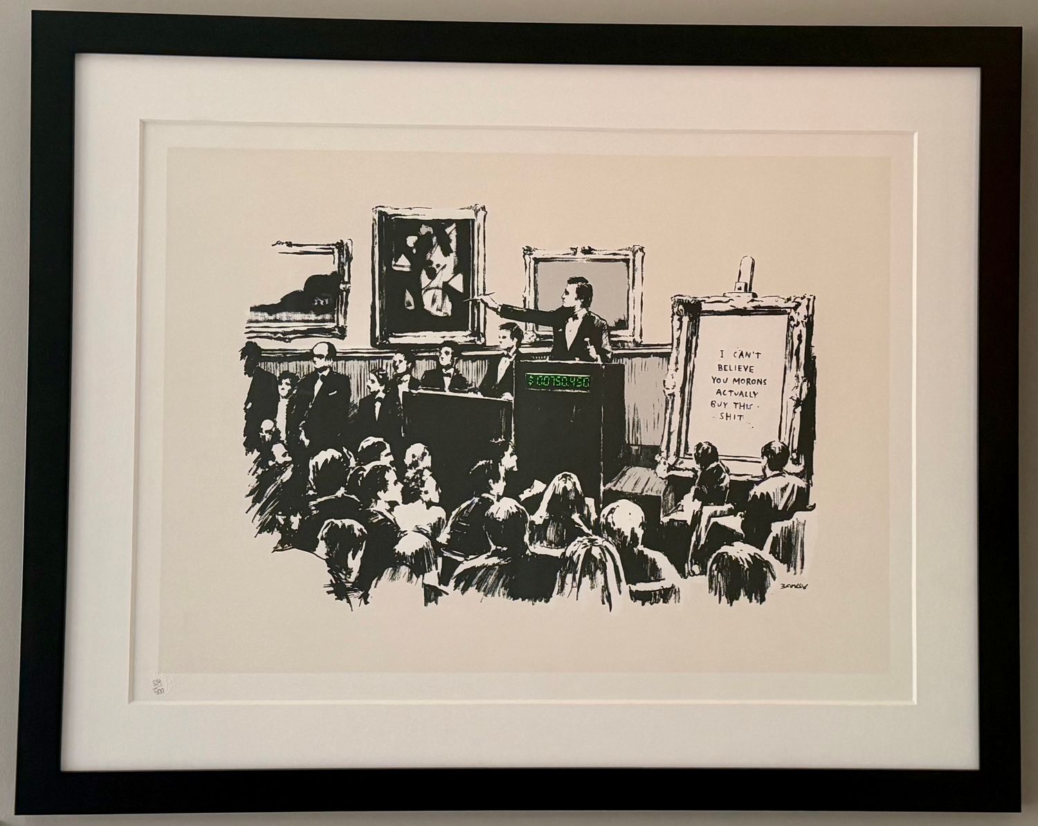 Banksy - Morons (Unsigned)