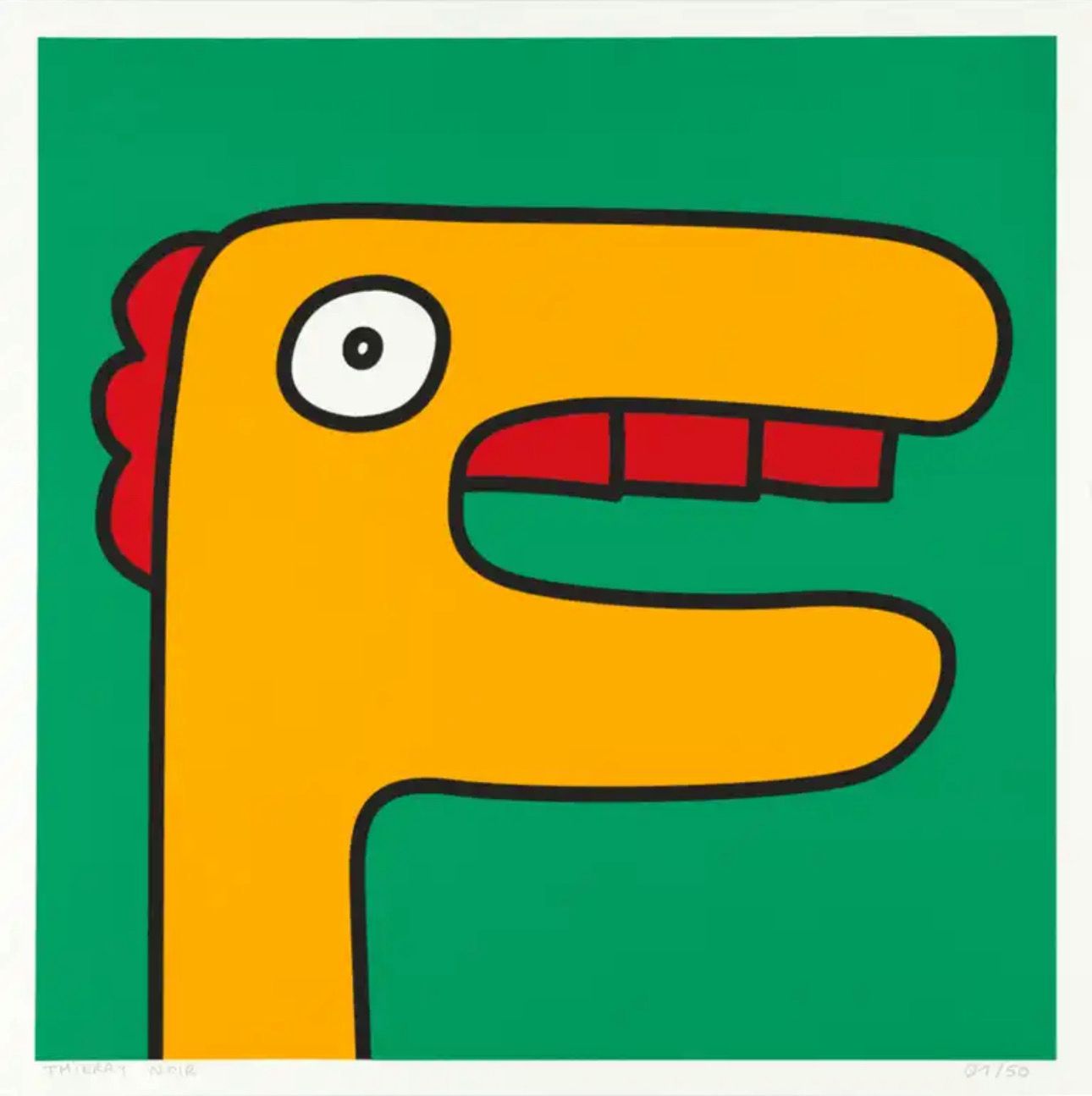 Thierry Noir - Crocodile