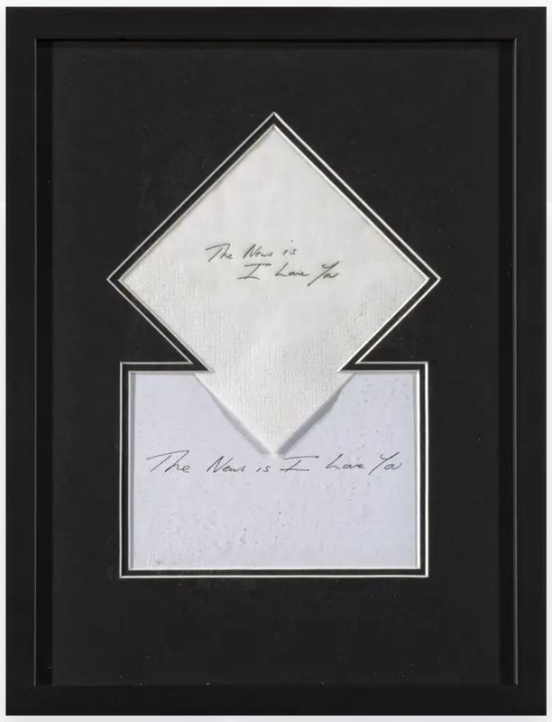 Tracey Emin - The News Is I Love You