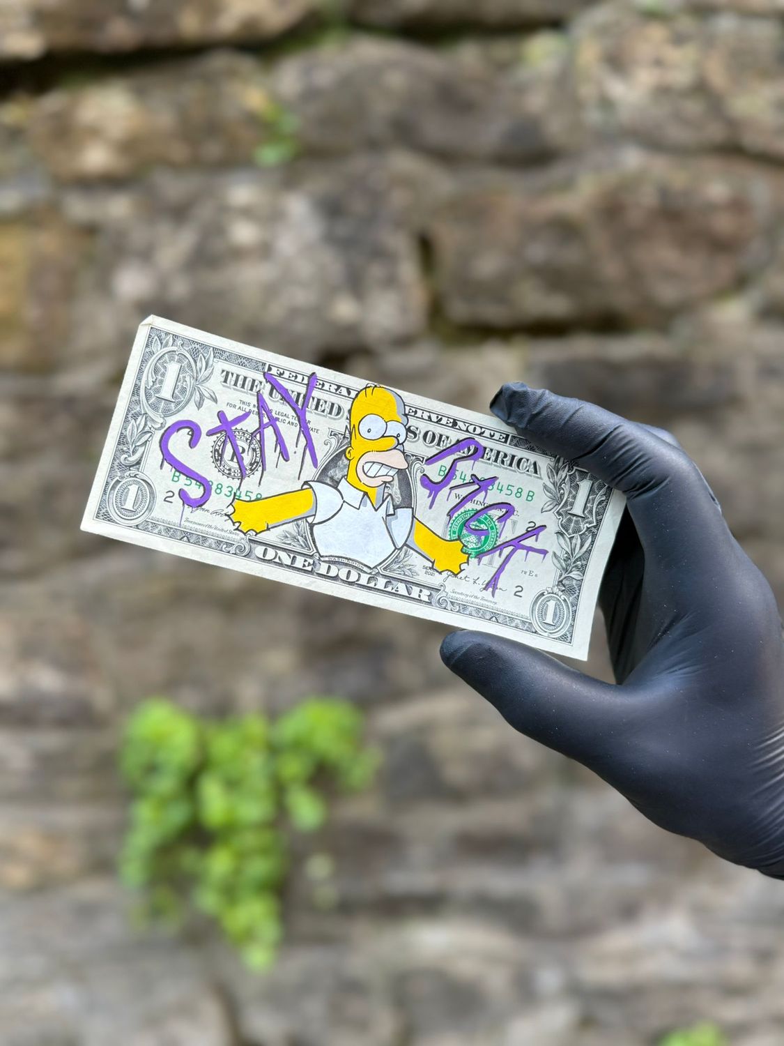Jonny Fyvie (Dollar Doodle) - For the Love of Money - Last Line Of Credit - ‘Variant 5 of 5’