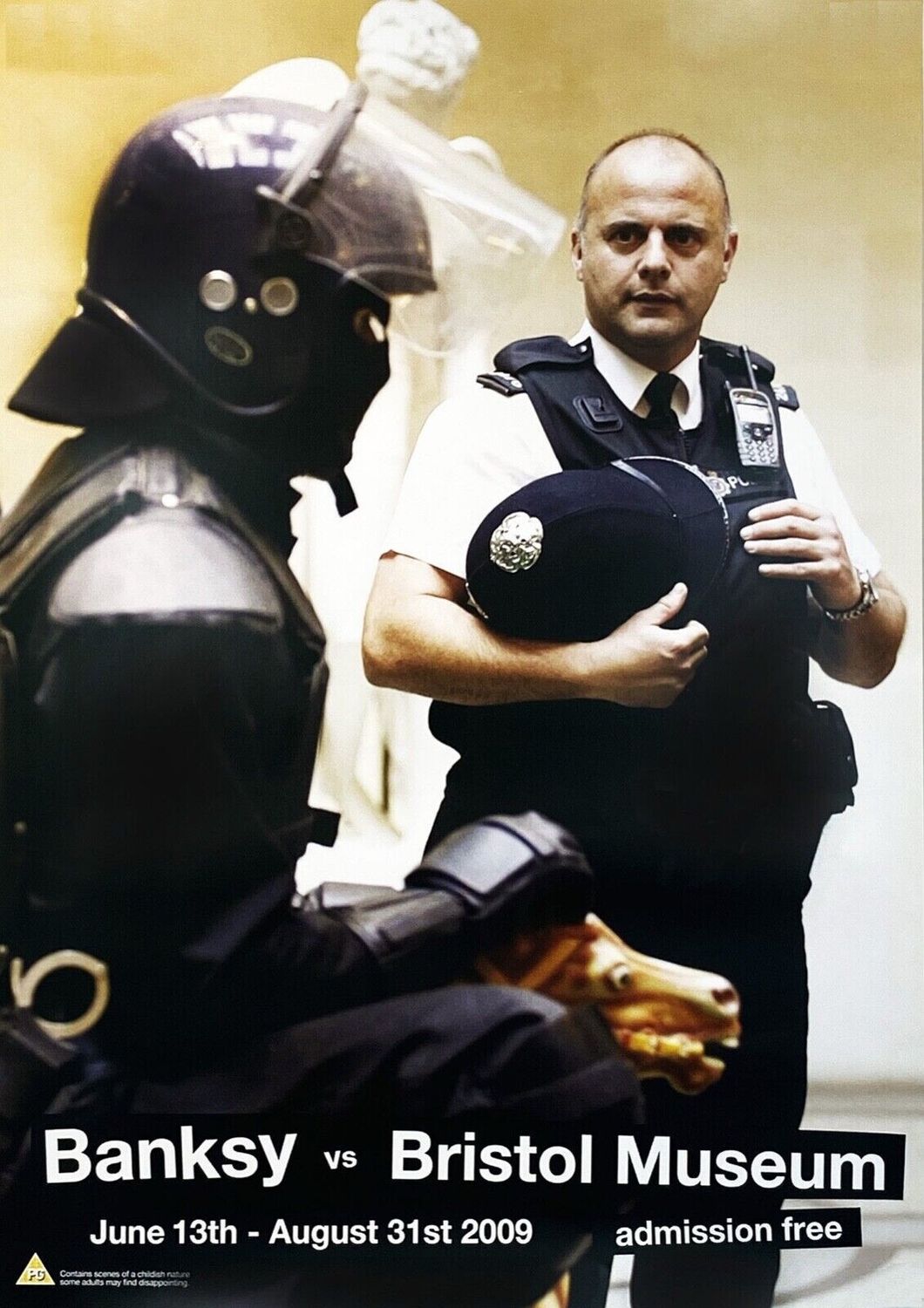 Banksy - Riot Copper (Banksy vs Bristol Museum)