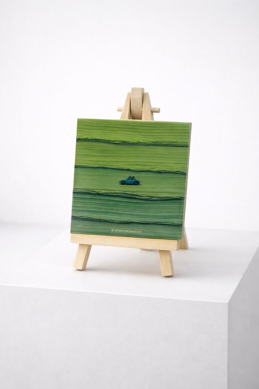 Werner Bronkhorst - Porsche Tile (Forbidden Grass Series)