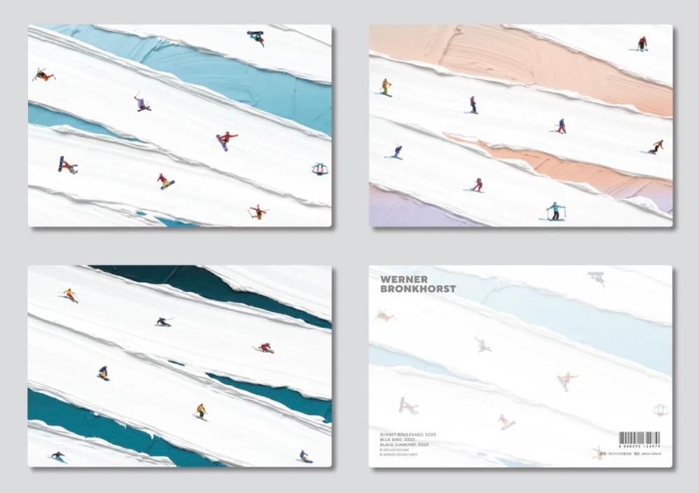 Werner Bronkhorst - Ski Lenticular Mini-Print