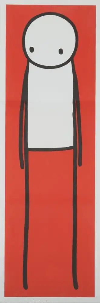 STIK - Big Issue Poster - Red