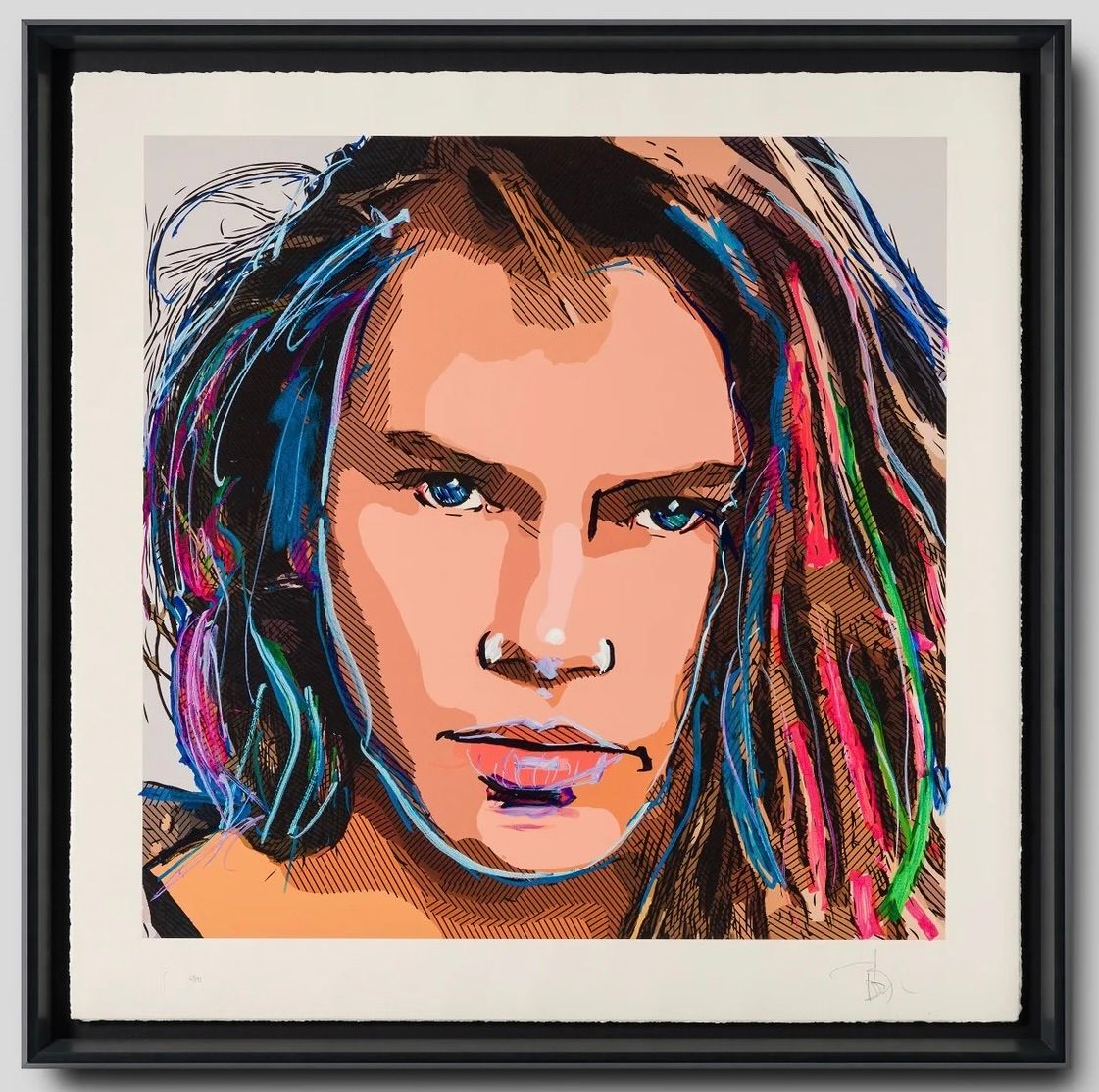 Johnny Depp - River Phoenix (Bon à Tirer / PP)