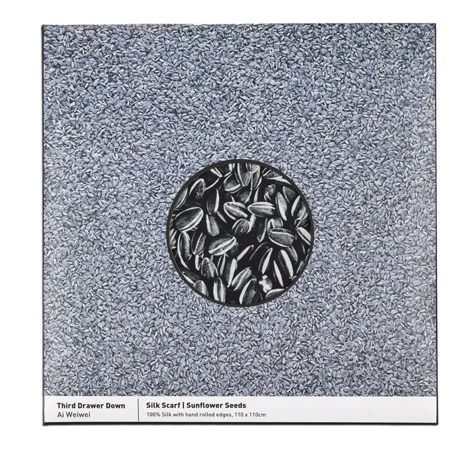 Ai Weiwei - Sunflower Seeds (Silk Scarf)