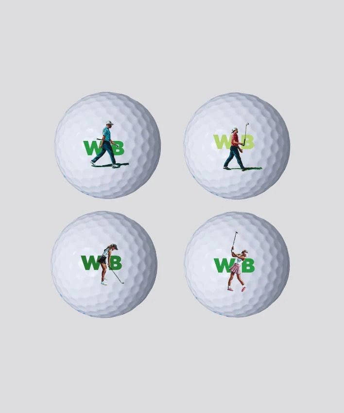Werner Bronkhorst - Four Piece Golf Ball Set