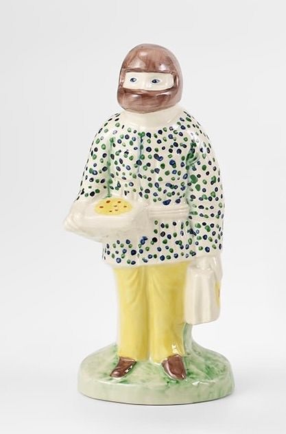Grayson Perry - Key Worker Staffordshire Figure #1 (Pizza Delivery)
