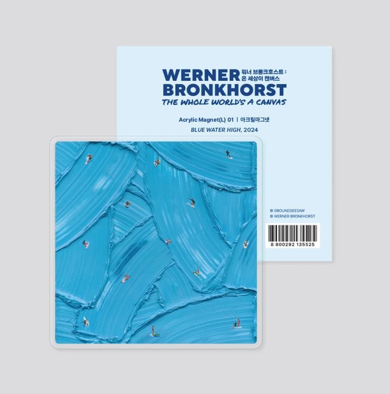 Werner Bronkhorst - Blue Water High (Acrylic Magnet)