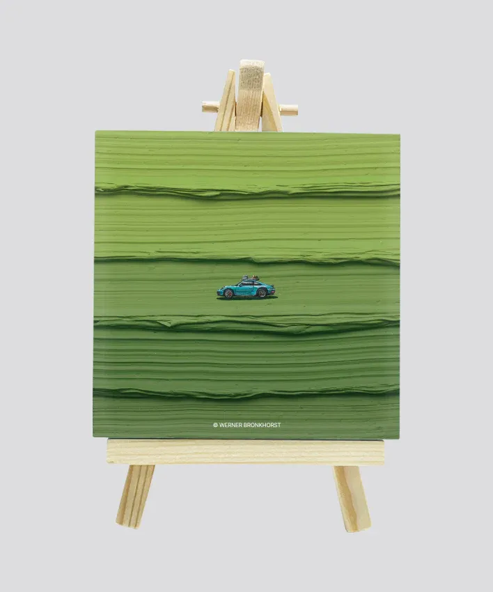 Werner Bronkhorst - Porsche Tile (Forbidden Grass Series)