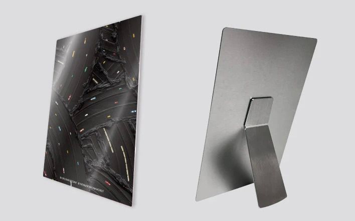 Werner Bronkhorst - Burnt Out (Aluminium Panel)