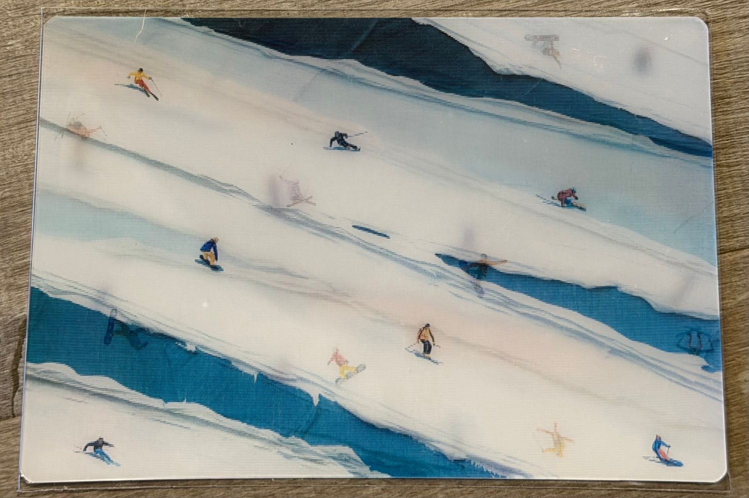 Werner Bronkhorst - Sunset Boulevard, Blue Bird and Black Diamond Lenticular Mini-Print