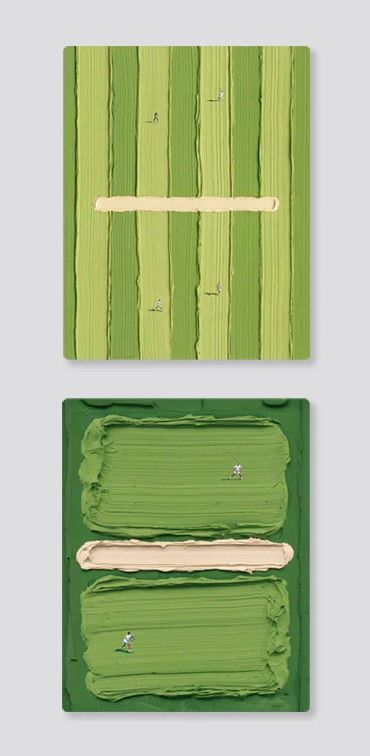 Werner Bronkhorst - Centre Of Attention and Rothcourt (Lenticular Magnet)