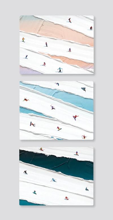 Werner Bronkhorst - Sunset Boulevard and Blue Bird (Lenticular Magnet)