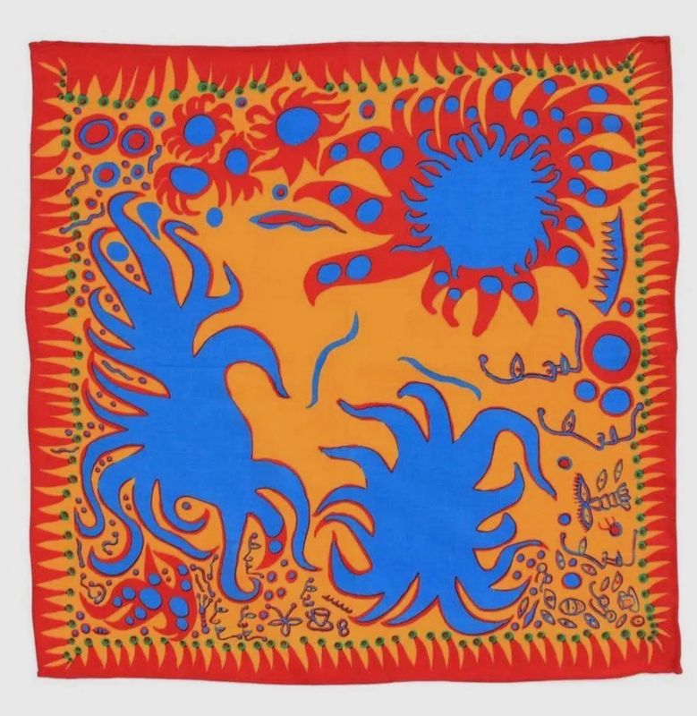 Yayoi Kusama - The Joy I Feel When Love Has Blossomed (Scarf)